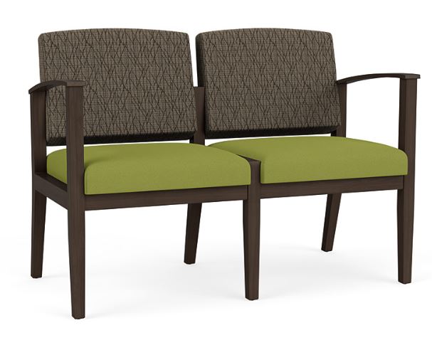 Amherst Wood 2 Seat Sofa