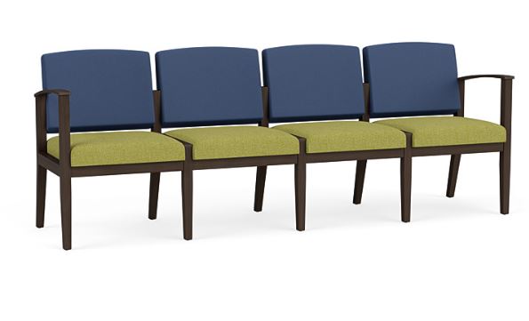 Amherst Wood 4 Seat Sofa