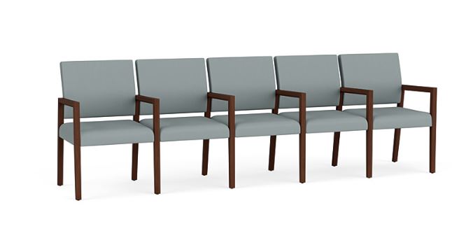 Brooklyn 5 Seats with Center Arms