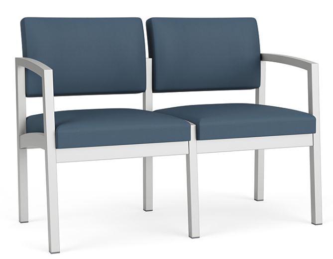Lenox Steel 2 Seat Sofa