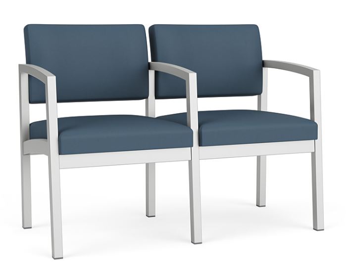 Lenox Steel 2 Seats with Center Arm