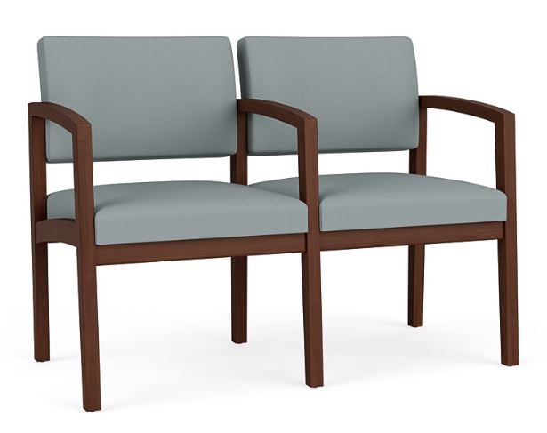 Lenox Wood 2 Seats with Center Arm