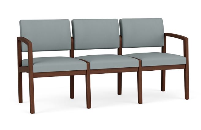 Lenox Wood 3 Seat Sofa