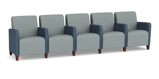 Ravenna 5 Seats with Center Arms