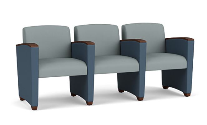 Savoy 3 Seats with Center Arms