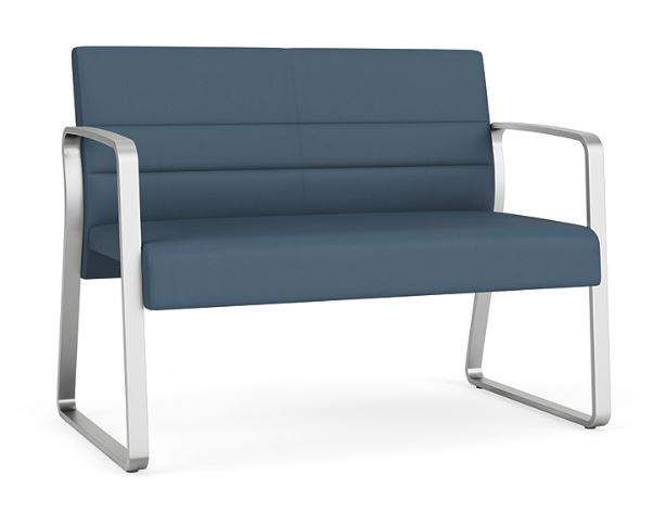 Waterfall Loveseat - Sled Base