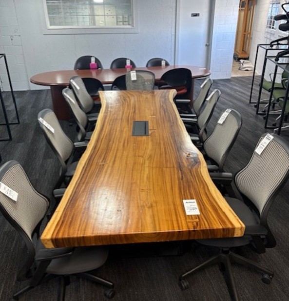 Used Live Edge Conference Table